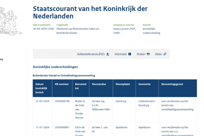Staatscourant
